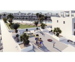 Ático con solárium privado, terrazas y piscinas en Finestrat