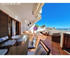 Preciosa planta baja con vistas al Mar Mediterráneo para pasar el invierno en