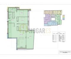 BLOQUE 2 - 2ºC - PISO de 3 HABITACIONES + 2 BAÑOS con plaza de garaje y trastero