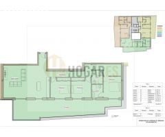 BLOQUE 2 - ÁTICO SUR DE 3 HAB + 2B, TERRAZA DE 48M2, CON PLAZA DE GARAJE Y