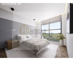 BLOQUE 2 - ÁTICO SUR DE 3 HAB + 2B, TERRAZA DE 48M2, CON PLAZA DE GARAJE Y
