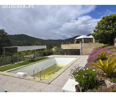 Casa con terreno de 5,000 m2, vistas espectaculares a la naturaleza. COSTA BRAVA