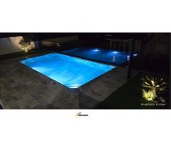 ¡Gran oportunidad! Casa nueva con piscina de agua salada en Vidreres por el