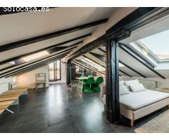 Precioso loft en la última planta de un edificio clásico de Barrio de Salamanca