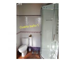 Casa reformada con gran jardin