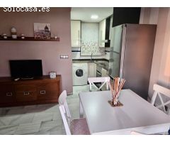 Increíble piso en primera línea de playa con terraza y plaza de parking en El
