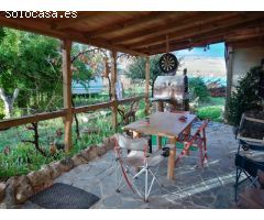 Encantador cortijo de casa de madera con pardela de 7.000 metros en Santa Cruz