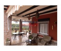 Finca de 4000 m2 cerrada con casa y piscina en Urbanización Los Pinos de Belvis