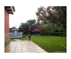 Finca de 4000 m2 cerrada con casa y piscina en Urbanización Los Pinos de Belvis