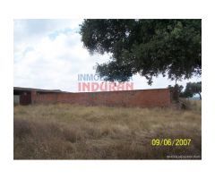 Finca de 284 ha vallada con casa en Alcántara