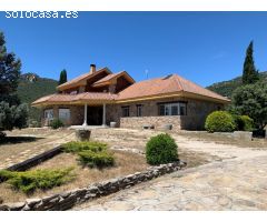 EXCLUSIVO CHALET en LA SIERRA DE LA CUENCA ALTA DEL MANZANARES