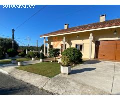 ESPECTACULAR CHALET INDIVIDUAL EN PUENTE ULLA