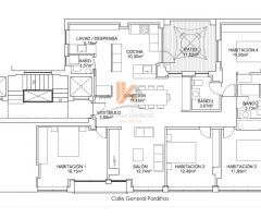 EXCLUSIVA VIVIENDA REFORMADA EN LA CALLE GENERAL PARDIÑAS
