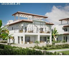 Nuevo parque residencial con modernas casas adosadas a 10 minutos de la playa