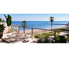 Elegante complejo de apartamentos en la playa