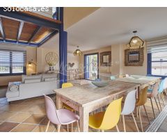 Gran chalet independiente estilo mediterráneo en venta en vistahermosa