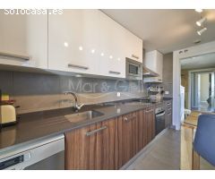 Bonito y moderno piso en venta con vistas al mar en playa Muchavista
