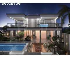 Moderna villa de nueva construcción con espectaculares vistas al mar en Roque