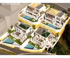 Proyecto Mirador del Sur- 6 Vilas de lujo en San Eugenio Alto, Adeje