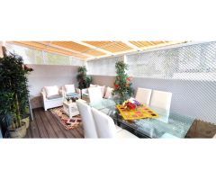 Apartamento renovado de 2 dormitorios y 2 baños con gran terraza privada y