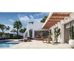 Hermosa villa mediterránea con piscina en Benijofar