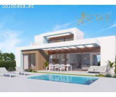 Villas independientes cerca del club de golf en Vistabella, Orihuela Costa