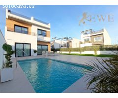 Moderna villa con piscina en Benijófar