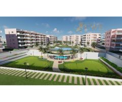 Apartamento en planta baja con jardín en Guardamar del Segura