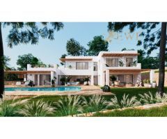 Villa de lujo de estilo mediterráneo con vistas panorámicas en Jávea