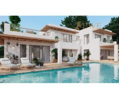 Villa de lujo de estilo mediterráneo con vistas panorámicas en Jávea