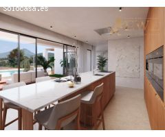 Villa de lujo de estilo mediterráneo con vistas panorámicas en Jávea