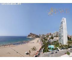Inmejorable apartamento en primera línea de costa en Benidorm