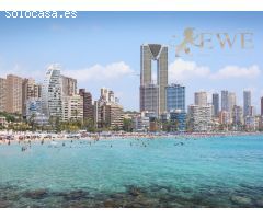 Inmejorable apartamento en primera línea de costa en Benidorm