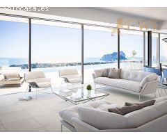Villa moderna con vistas panorámicas al mar Mediterráneo en Benissa