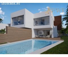 Villas pareadas de lujo en Moraira.