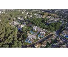 Villas pareadas de lujo en Moraira.