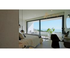 Villa de 5 estrellas con piscina infinita y vistas al mar en Altea