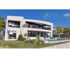 Fenomenal villa con vistas al mar en Calpe