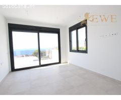 Chalet pareado con vista al mar en Calpe