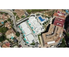 Chalet pareado con vista al mar en Calpe