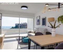 Excelente ático con vistas al mar en Villajoyosa