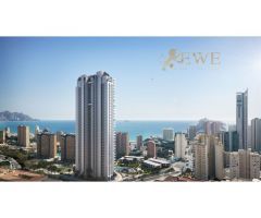 Apartamento con vista al mar en Benidorm