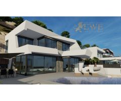 Impresionante villa con vistas al mar en Calpe