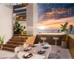 Inmejorable ático en la planta 17 en Calpe