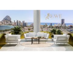 Moderno apartamento con extraordinarias vistas en Calpe