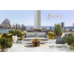 Moderno apartamento con extraordinarias vistas en Calpe