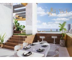 Moderno apartamento con extraordinarias vistas en Calpe