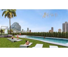 Moderno apartamento con extraordinarias vistas en Calpe