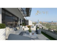 Lujoso apartamento con vistas al mar en Finestrat