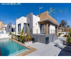 Villa de lujo con vistas al mar en La Mata, Torrevieja